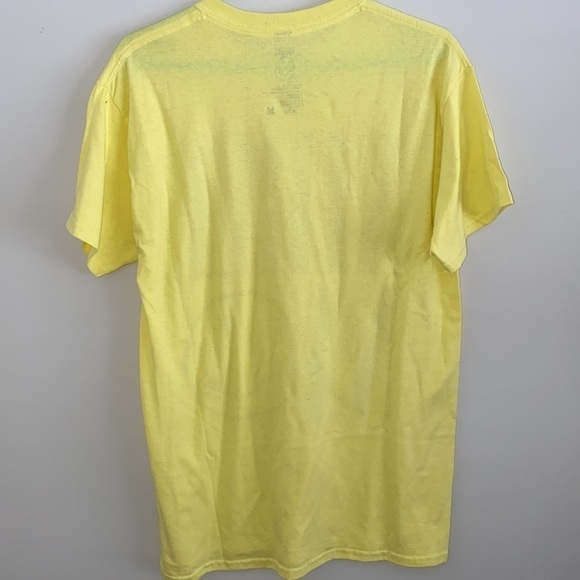 NWOT Nirvana yellow & black band T-shirt - Picture 4 of 4